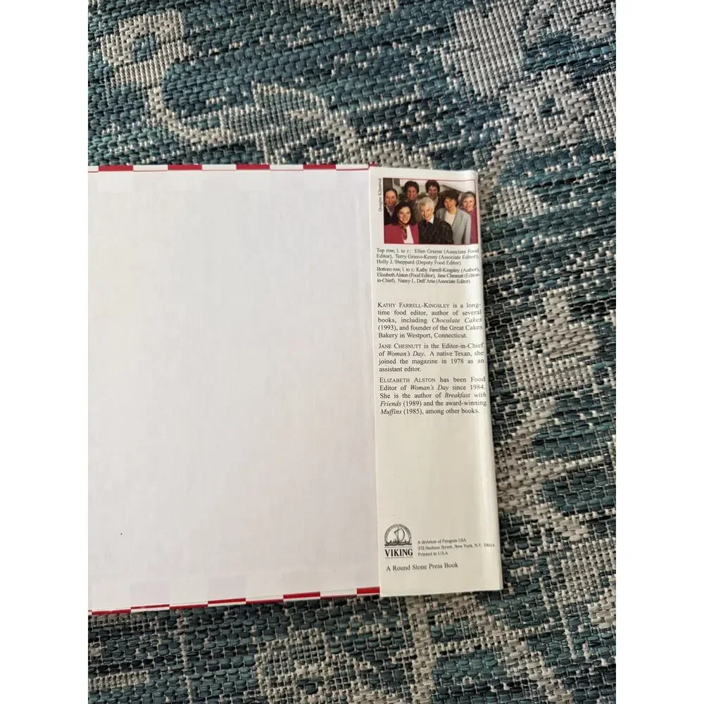 The Woman's Day Cookbook Kathy Farrell-Kingsley Editors Recipes Hardcover Classi